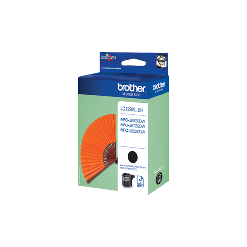 Brother LC129XLBK - Nero - originale - cartuccia …
