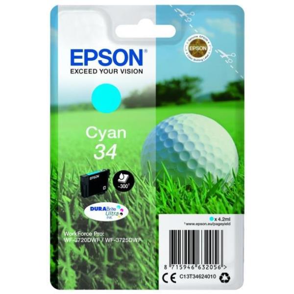 Epson 34 - 4.2 ml - ciano - …