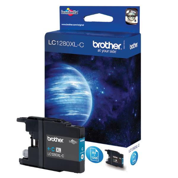 Brother LC1280XLC - Ciano - originale - cartuccia …