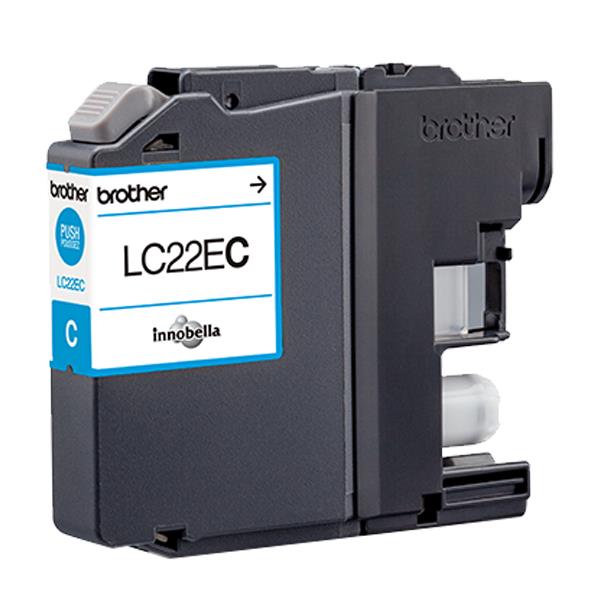 Brother LC22EC - Rendimento Super Alto - ciano …