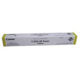 Canon C-EXV 49 - Giallo - originale - cartuccia toner - per imageRUNNER ADVANCE DX C3720, DX C3725, DX C3730, DX C3822, DX C3826, DX C3830, DX C3835