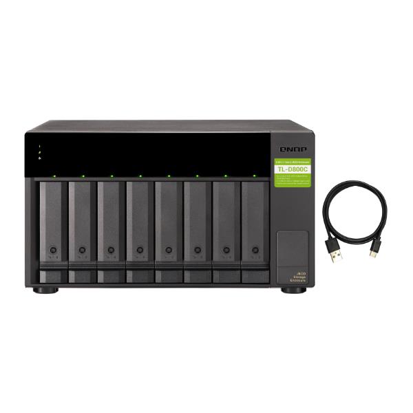 QNAP TL-D800C - Array unità disco rigido - …