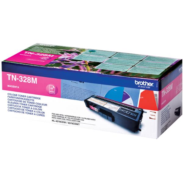 Brother TN328M - Magenta - originale - cartuccia …