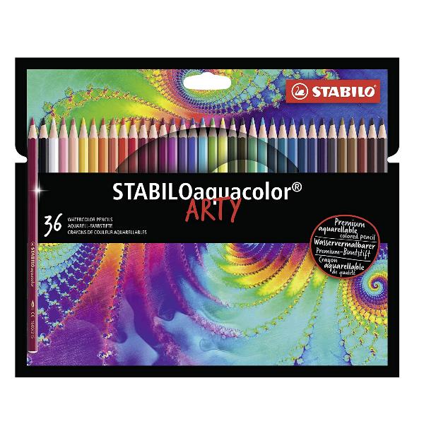 STABILO aquacolor ARTY - Matita acquerellabile - colori …