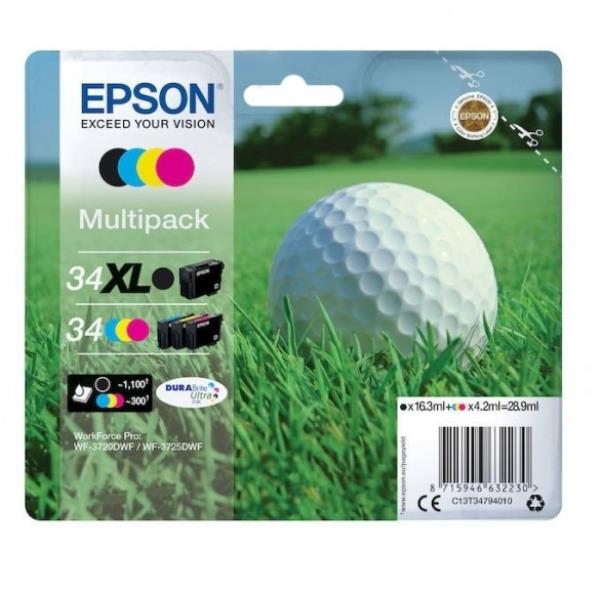 Epson 34XL - Confezione da 4 - XL …