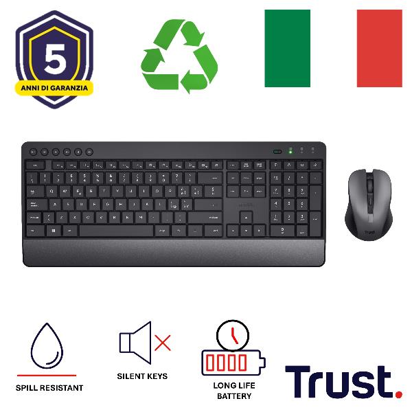 TREZO ECO WIRELESS DESKSET IT