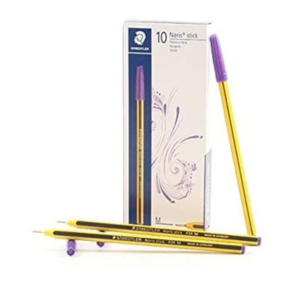 CF10 PENNA A SFERA NORIS STICK VIOLETTO