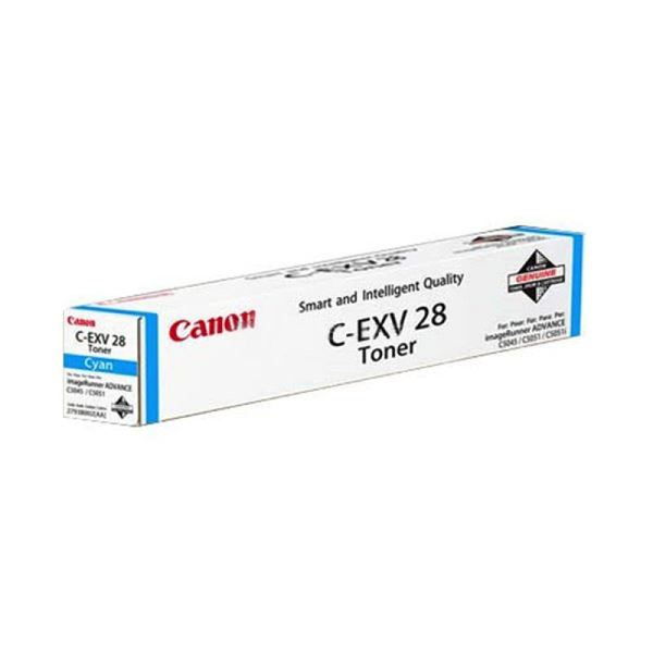 Canon C-EXV 28 - Ciano - originale - cartuccia toner - per imageRUNNER ADVANCE C5035i EQ80, C5045, C5051, C5250, C5255