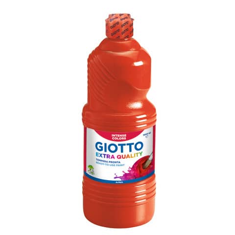 FLACONE 1000ML TEMPERA ROSSO VERM
