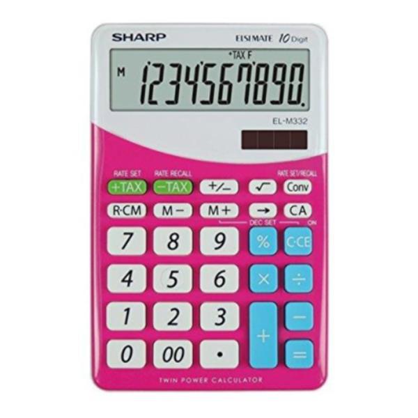 SHARP CALCOLATRICE - EL-M332 ROSA