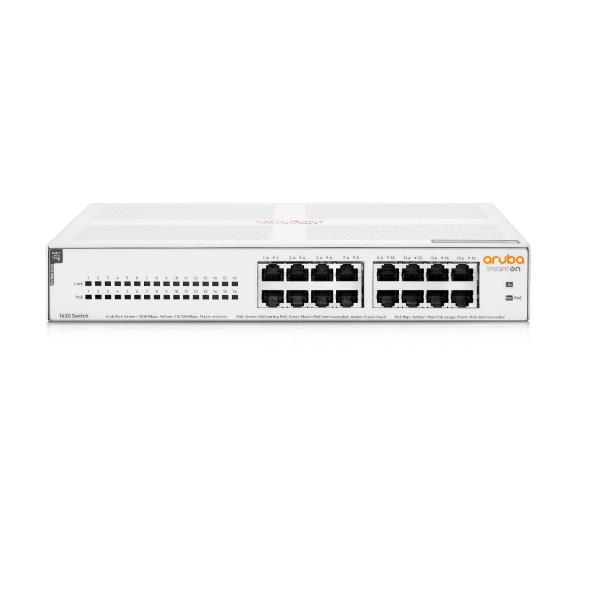 HPE Aruba Instant On 1430 16G Class4 PoE …