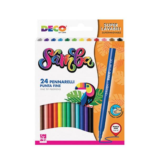 DECO - Penna punta in fibra - samba …