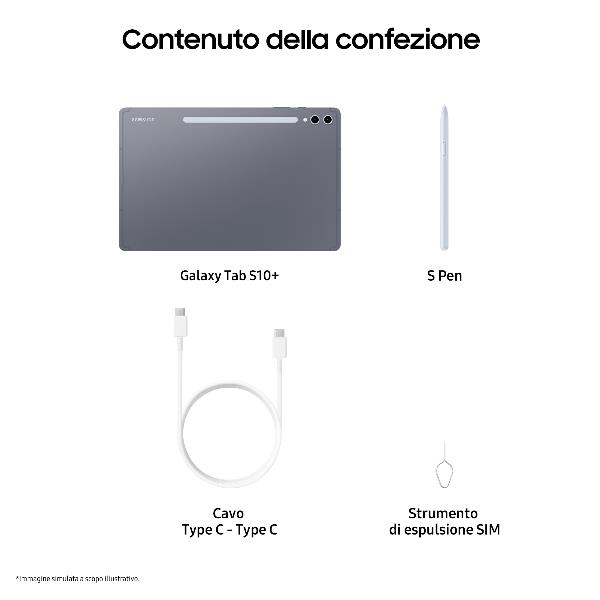Samsung GALAXY TAB S10+ 256G GRAY