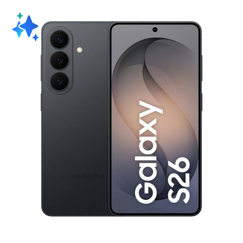 Samsung Galaxy S26 Smartphone AI, 256GB, Processore avanzato, Assistente Foto, Creative Studio, Camera 50 MP, 4300 mAh, Black, 16 cm (6.3ʺ), 12 GB, 256 GB, 50 MP, Android 16.0, Nero