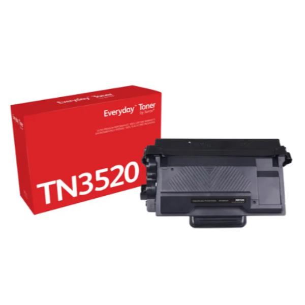 Toner Everyday™ di Nero compatibile con Brother TN3520, Capacità ultra, 20000 pagine, Nero