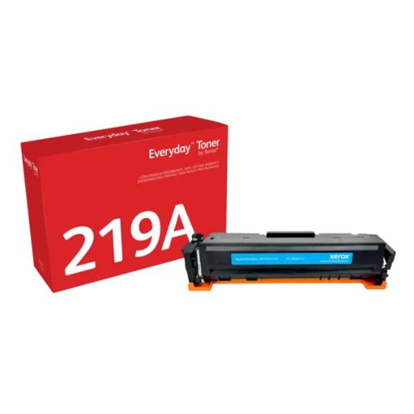 Toner Everyday™ di Ciano compatibile con HP 219A (W2191A), Capacità standard, 1200 pagine, Ciano