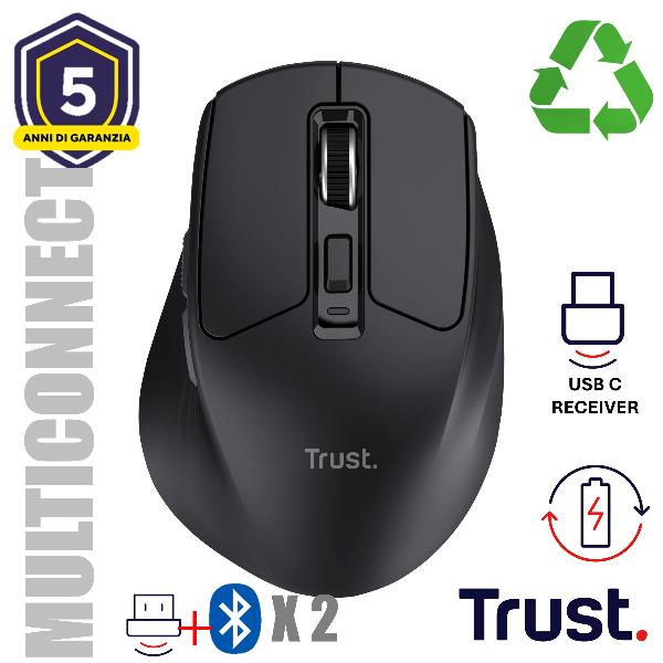 Trust Niven, Mano destra, RF senza fili + …