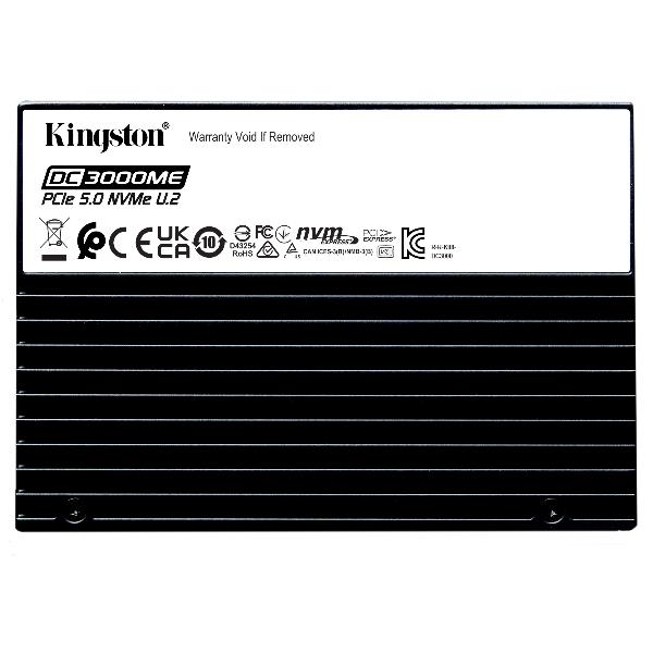 Kingston Technology 30.7TB DC3000ME U.2 PCIe 5.0 NVMe …