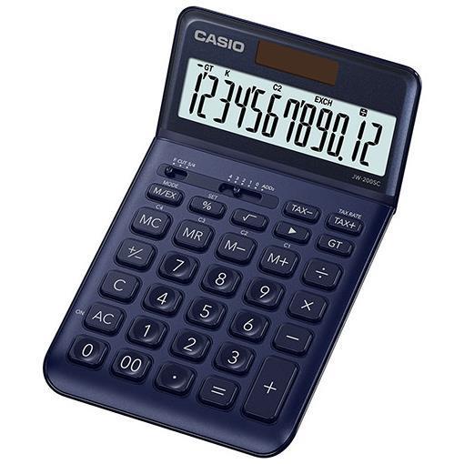 Calcolatrice da tavolo Casio JW-200SC-NY-W-EP per uffici pubblici