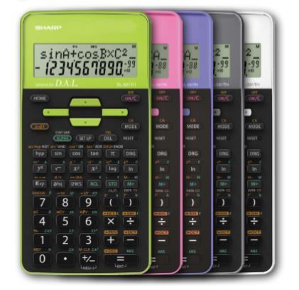 Calcolatrice scientifica Sharp EL-531THBPK con 273 funzioni