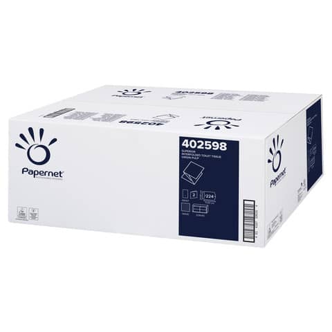 Carta igienica interfogliata - 18 gr - strappo …