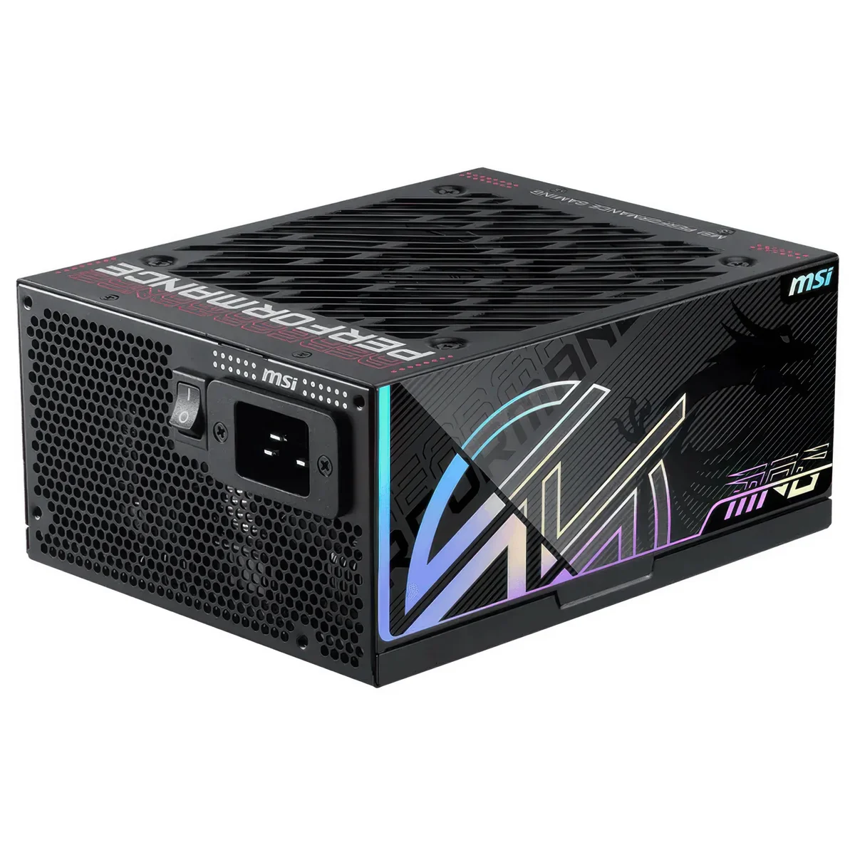 MSI MPG Ai1300TS PCIE5 - Alimentatore 1300W 80 Plus Titanium ATX 3.1 Full Modular