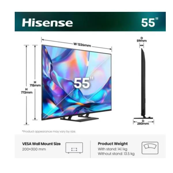 Hisense 55A79S, 139,7 cm (55ʺ), 3840 x 2160 …