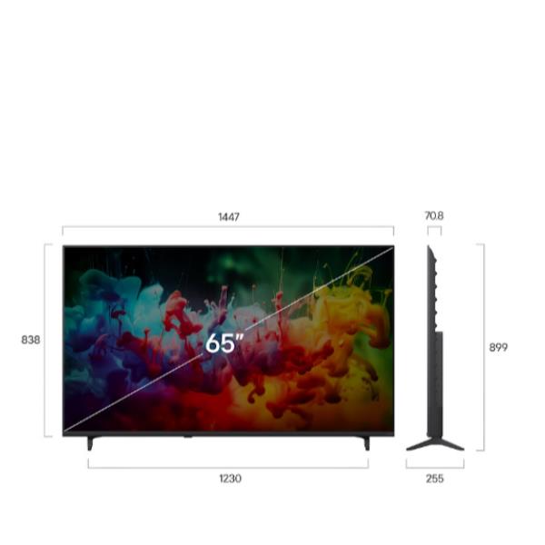 LG QNED AI MiniLED 65ʼʼ Serie QNED70B 65QNED70B6C, 4K, AI Magic Remote, 100% Volume colore, 3 HDMI, 20W, SMART TV 2026, 165,1 cm (65ʺ), 3840 x 2160 Pixel, QNED MiniLED, Smart TV, Wi-Fi, Nero