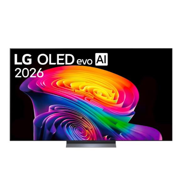 LG OLED evo AI 77ʼʼ Serie C6 OLED77C65LA, 4K, Hyper Radiant Color, Processore α11 Gen3, VRR 165Hz,G-Sync, SMART TV 2026, 195,6 cm (77ʺ), 3840 x 2160 Pixel, OLED evo, Smart TV, Wi-Fi, Nero