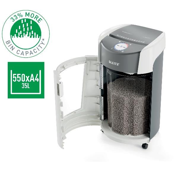 Leitz Distruggidocumenti IQ OptiMax P5 Office, Taglio a …