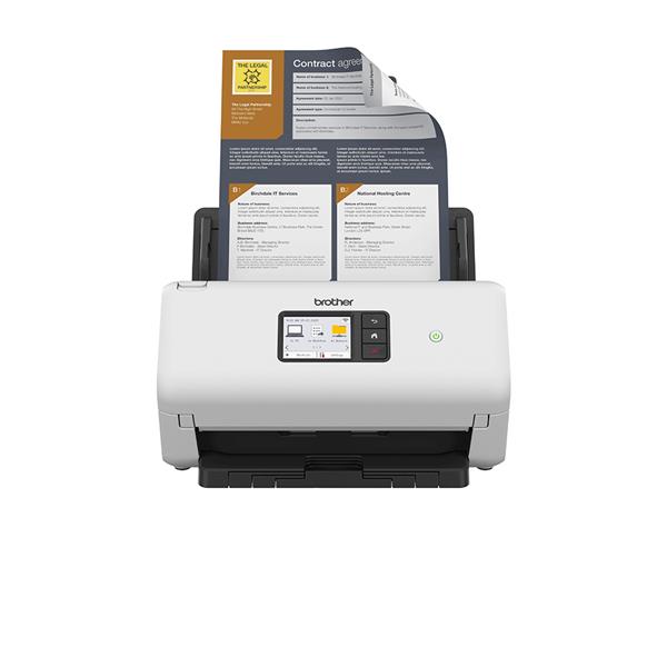Brother ADS-4550W, 600 x 600 DPI, 48 bit, 24 bit, 8 bit, 35 ppm, 35 ppm
