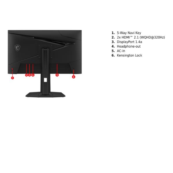 MSI MAG 274QPF X32, 68,6 cm (27ʺ), 2560 …