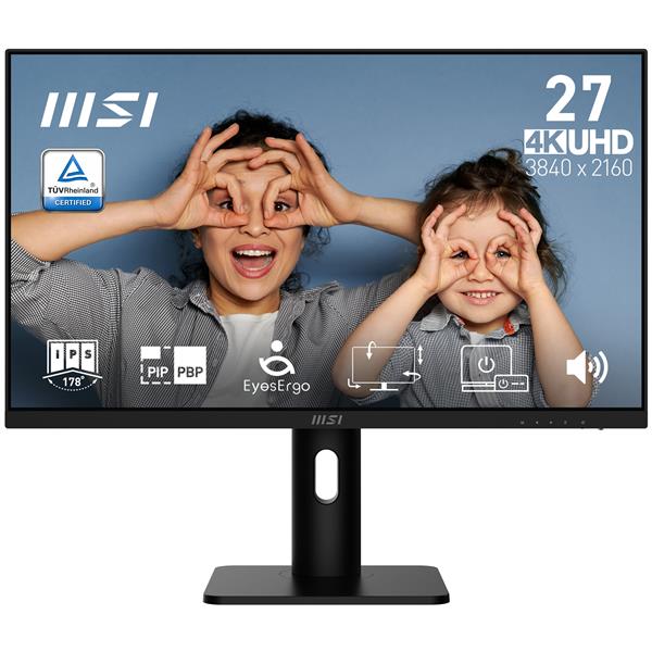 MSI PRO MP273UP E6, 68,6 cm (27ʺ), 3840 …