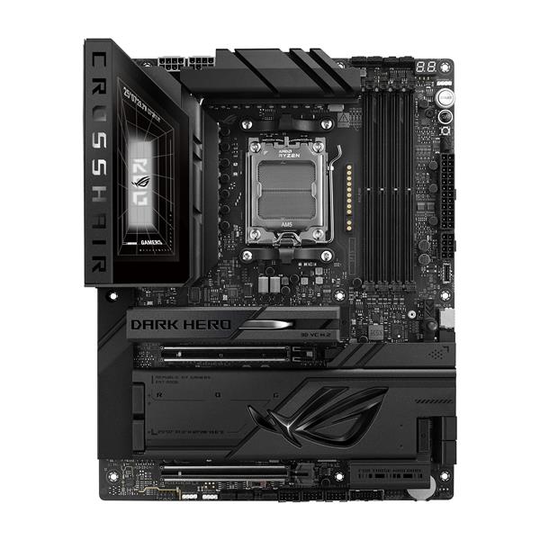 ASUS ROG CROSSHAIR X870E DARK HERO, AMD, Socket AM5, AMD Ryzen 7000 Series, AMD Ryzen 8000 Series, AMD Ryzen 9000 Series, Socket AM5, DDR5-SDRAM, 256 GB
