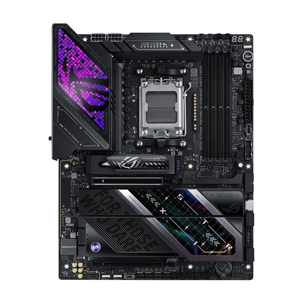 ASUS ROG STRIX X870E-E GAMING WIFI7 NEO, AMD, Socket AM5, AMD Ryzen 9000 Series, AMD Ryzen 8000 Series, AMD Ryzen 7000 Series, DDR5-SDRAM, 256 GB, DIMM