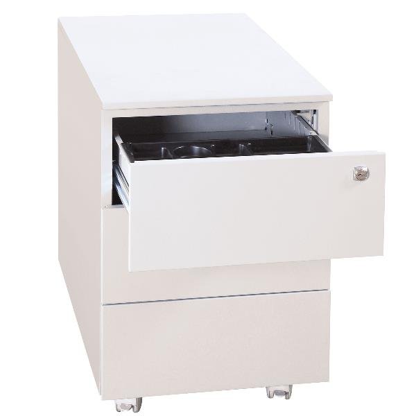 Cassettiera in metallo KUBO 3 con ruote - …
