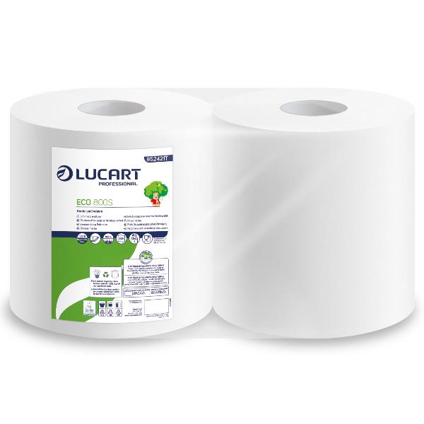 Bobina multiuso Lucart Eco 800 strappi 180 m …