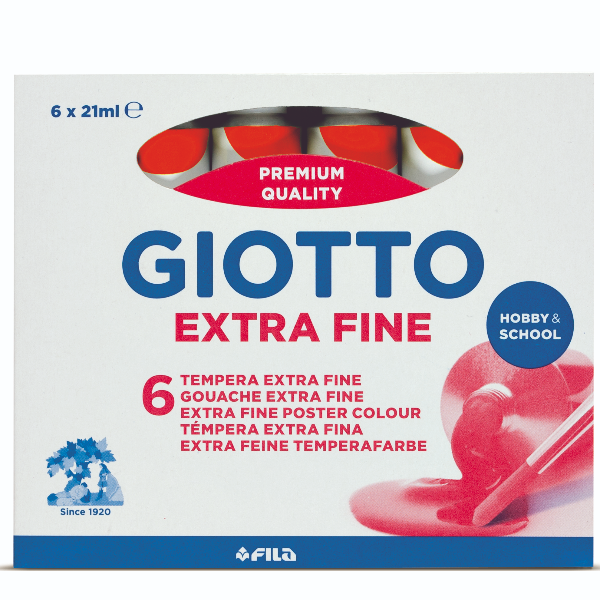 CF6 tub. tempera 21ml rosso carmin