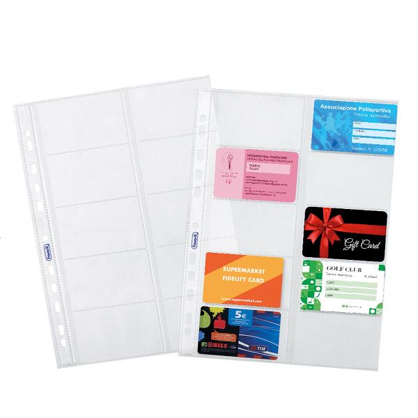 Buste forate porta cards - PPL - 10 …