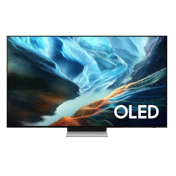 Samsung OLED AI TV 83ʺ QE83S90HAEXZT 4K, Processore NQ4 AI Gen3, 4K AI Upscaling Pro, Glare Free, OLED HDR+, Motion Xcelerator 165Hz, Dolby Atmos & OTS Lite, Laser Slim Design, Vision AI Smart TV, 2026, 2,11 m (83ʺ), 3840 x 2160 Pixel, OLED, Smart TV, Wi-Fi, Nero