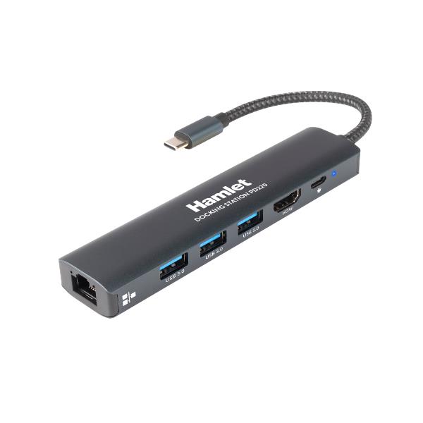 Hamlet HDKC-PD220, Cablato, USB 3.2 Gen 1 (3.1 …