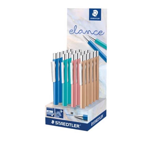Penne a sfera retrattili elance Staedtler, set assortito