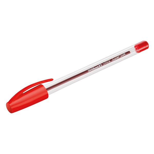 Bolígrafo Pelikan Stick Super Soft Rojo