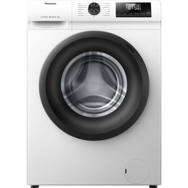 Hisense WF1Q8041BW, Caricamento frontale, 8 kg, B, 74 …