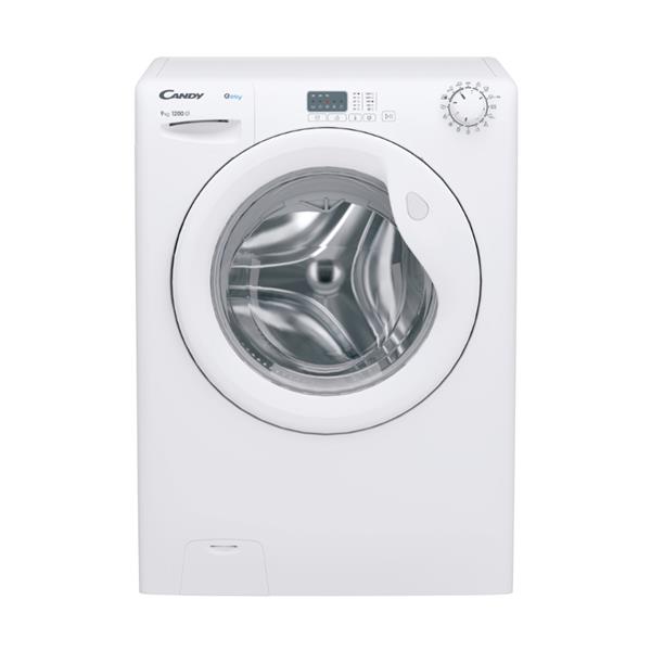 Candy Easy, Lavatrice Carica Frontale 9 KG, Classe B, 1200 giri, Bianco, EY291DW4/1-S, Caricamento frontale, 9 kg, B, 77 dB, 1200 Giri/min, B