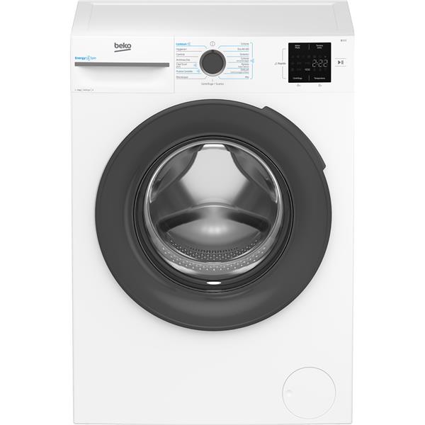 Beko b300 BMWU3941A: Lavatrice EnergySpin 9kg, Classe A, 1400giri, Caricamento frontale, 9 kg, B, 75 dB, 1351 Giri/min, A