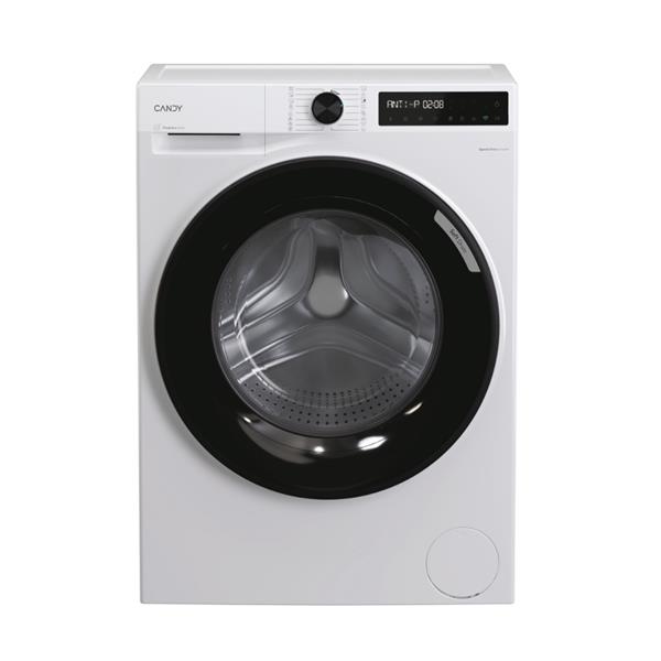 Candy ProWash 500, Lavatrice Carica Frontale 10 KG, 20% più efficente della classe A, 1400 giri, Bianco, Inverter, Vapore, Wi-Fi, Smart Wash, BR 410BL8-S, Caricamento frontale, 10 kg, B, 72 dB, 1400 Giri/min, A