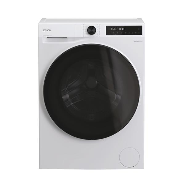 Candy ProWash 550, Lavatrice Carica Frontale 9 KG, 20% più efficente della classe A, 1400 giri, Bianco, Inverter, Vapore, Wi-Fi, Smart Wash, BP 49BL8-S, Caricamento frontale, 9 kg, B, 72 dB, 1400 Giri/min, A