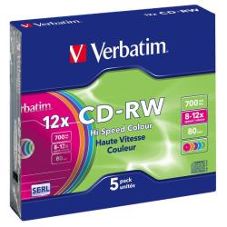 Verbatim DataLifePlus Hi-Speed - 5 x CD-RW - …
