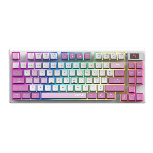 MSI FORGE GK600 TKL WIRELESS VIOLET IT, Wireless, …